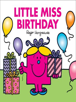 cover image of Little Miss Birthday